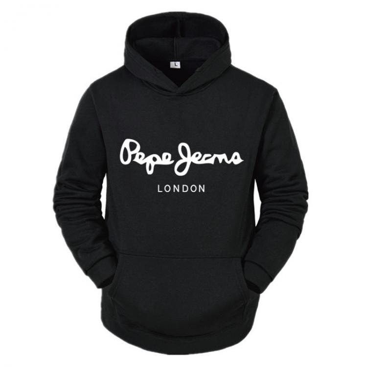 all in one place בגדי גברים Spring and Autumn Elegant Pepe Print Hoodie Streetwear Men's Warm Pullover Sweatshirt Long Hooded Sweatshirt Long Sleeve Fash