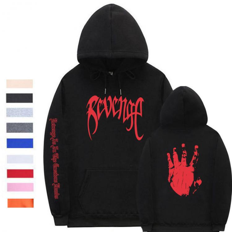 all in one place בגדי גברים Xxxtentacion Revenge Hoodies Men/Women Sweatshirts Rapper Hip Hop Hooded Pullover sweatershirts male/Women Streetwear