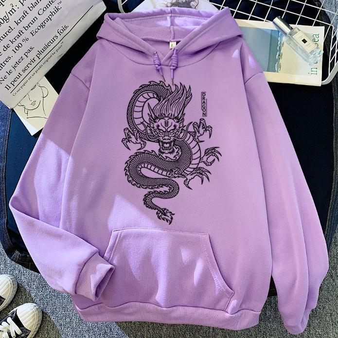 all in one place בגדי גברים Dragon Hoodies Men 2020 Chinese Dragon Print Hoodie Street Casual Hip Hop Sweatshirts Men Streetwear Hoody Oversized Hoodies