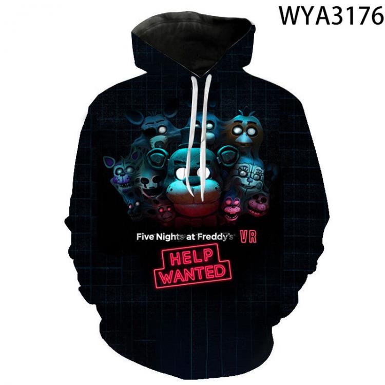 all in one place בגדי גברים 2020 New Men Women Children Hoodies Fnaf 3D Printed Streetwear Pullover Long Sleeve Boy Girl Kids Sweatshirts Hooded Jacket