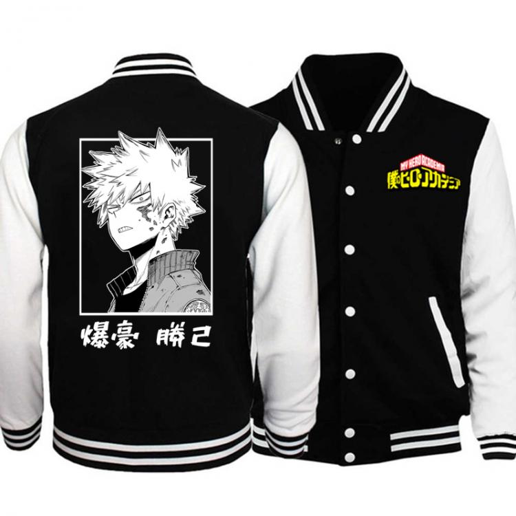 all in one place בגדי גברים 2021 Hot Sale Men Baseball Uniform Sportswear Autumn Bomber Jacket My Hero Academia Bakugou Katsuki Print Hip Hop Men Coats