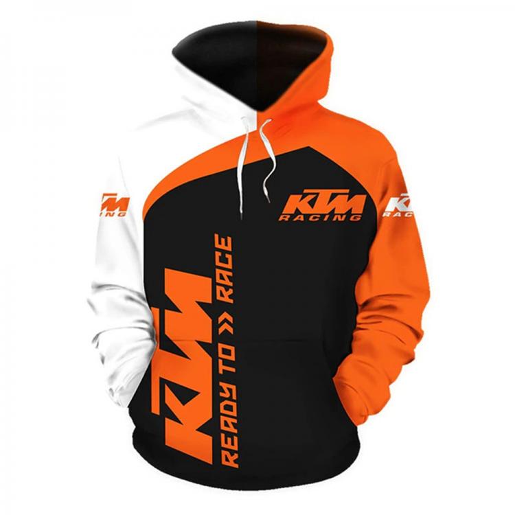 all in one place בגדי גברים Spring And Autumn New Men's Hoodie Motorcycle Racing Jumper 3D-printed men's fitness fashion Casual Sweatshirt European 