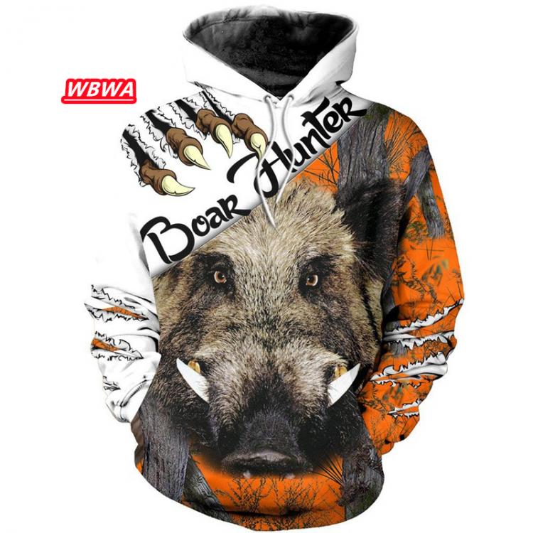 all in one place בגדי גברים Boar Rhinoceros Dog Hunting Rabbit 3D Print Men Hooded Hoodies Hunting Hunter Women Sweatshirts Casual Hip Hop Shirt Clothing 02
