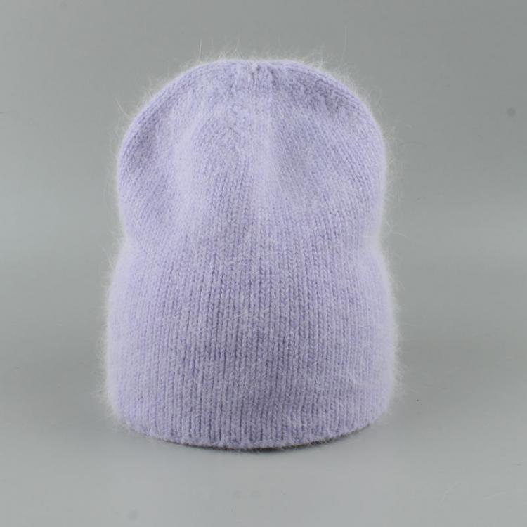 all in one place אביזרי גברים Autumn Winter Hat For Women 70% Rabbit Fur Winter Cap Fashion Warm Knitted Beanie Hats Women Solid Adult Cover Head Caps