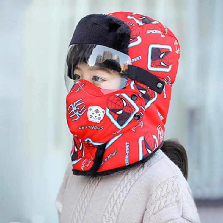 all in one place אביזרי גברים Foux Bomber Hats Kids Children Russian Cap Ski Glasses Goggles  Balaclava  Masks Scarf Neck Ushanka Trooper Grils Boys Baby