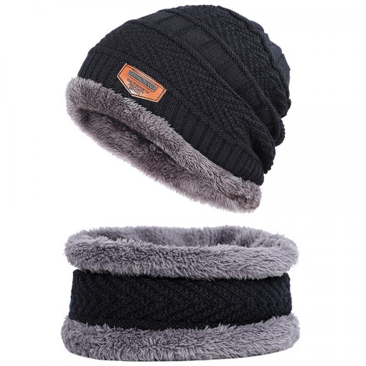 2021 Women Thick Warm Beanies Hat Men 