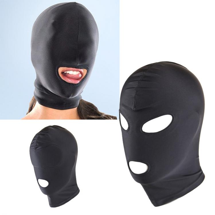 all in one place אביזרי גברים 1/2/3 Holes Men Women Adult Spandex Stretchy Balaclava Open Mouth Sexy Face Eye Head Mask Hood Costume Slave Game Role Play