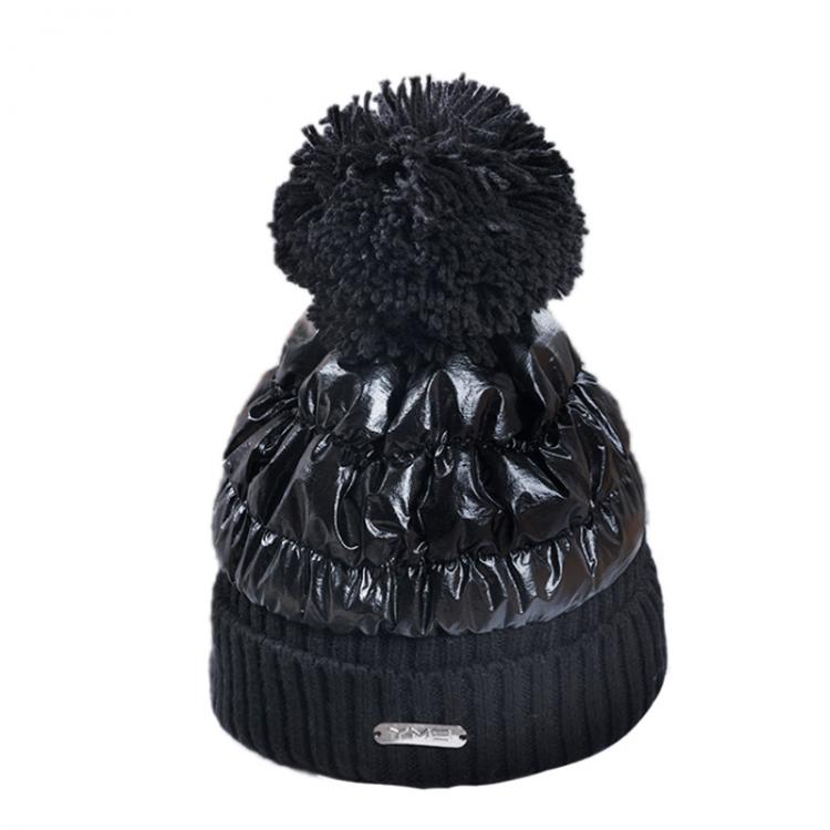 all in one place אביזרי גברים Women Winter Fashion Beanies Sweet Cute Hedging Cap Velvet Wool Hat Student Hair Ball Caps Warm Double Waterproof Knit Hat