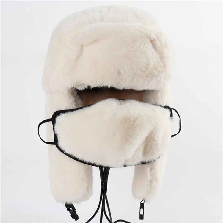all in one place אביזרי גברים High Quality Ushanka 2021 Thermo Winter Faux Fur Hat Women Bomber Hats Warm Pink Ski Earflaps Mask Soviet Hat Russian Snow Cap