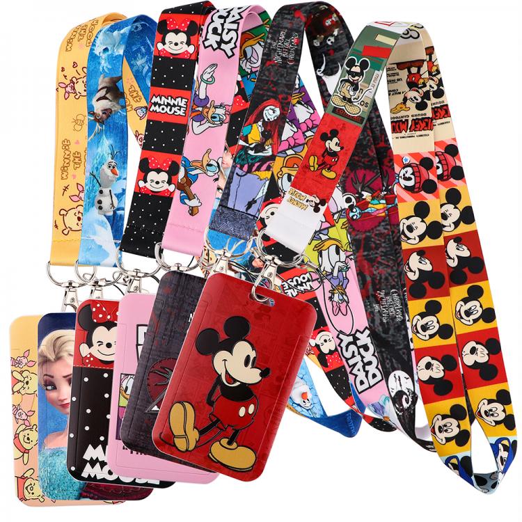 all in one place אביזרי גברים LB1650 Disney Mickey Cute Lanyard for Keys lanyards id badge holder Keychain Key Holder Key Rings Accessories Kids for Gifts