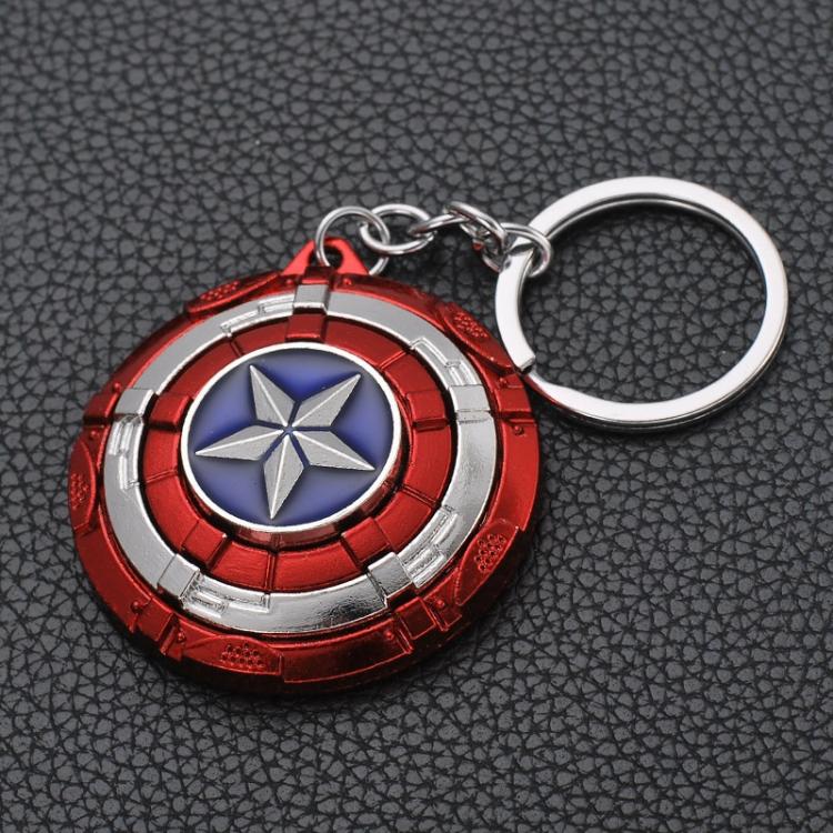 all in one place אביזרי גברים Rotatable Captain Shield Bat S Iron Mask Keychain Keyrings Car Bag Pendant Decoration Ornaments Toy for Boy Gift Fashion Jewerly