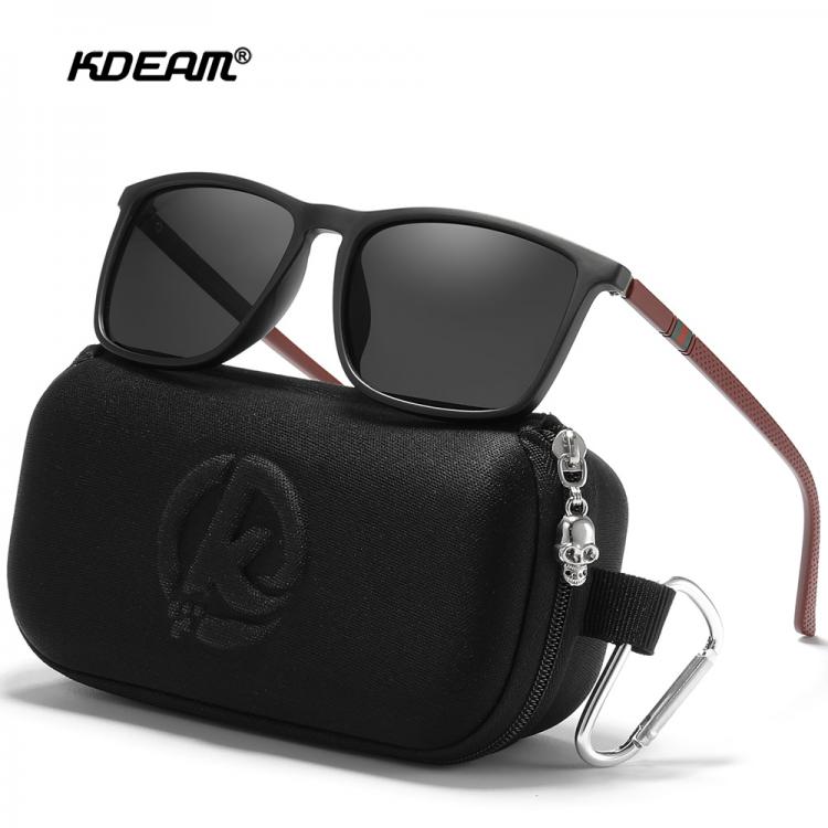all in one place אביזרי גברים KDEAM 2021 New Luxury Polarized Sunglasses Men's Driving Shades Fishing Travel Golf Sunglass Male Sun Glasses CE