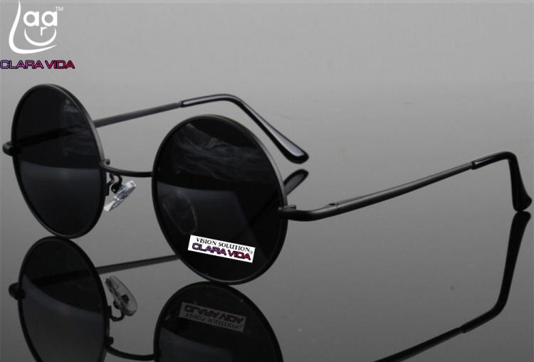 all in one place אביזרי גברים =CLARA VIDA= High-grade Aluminum Magnesium Alloy Retro Round Mens Womens Polarized Sunglasses Tac Enhanced Polarised Sun glasses