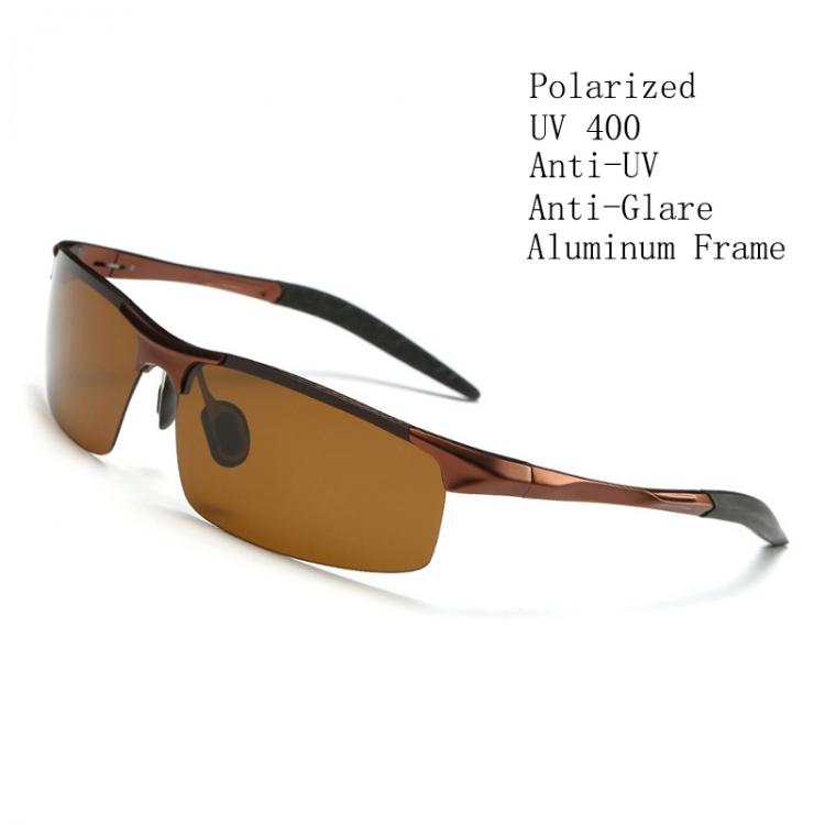 all in one place אביזרי גברים AORON Polarized Sunglasses Mens Classic Sports Driving Sun Glasses UV400 Luxury Male Aluminum Frame Sunglasses