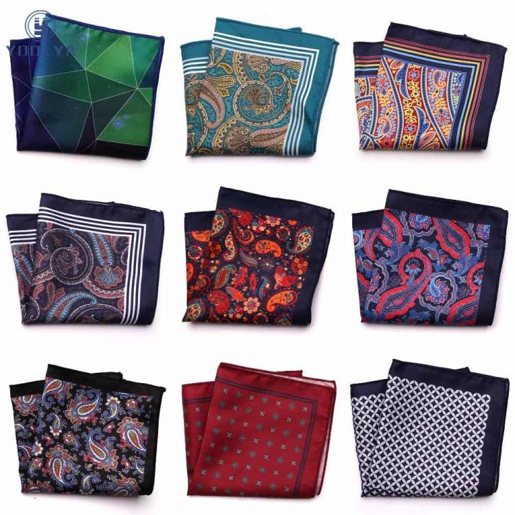 all in one place אביזרי גברים Newest Pocket Square Fashion Handkerchief Dot Paisley Floral Plaid Stripes Style Soft Hanky Mens Suit Chest Towel Accessories