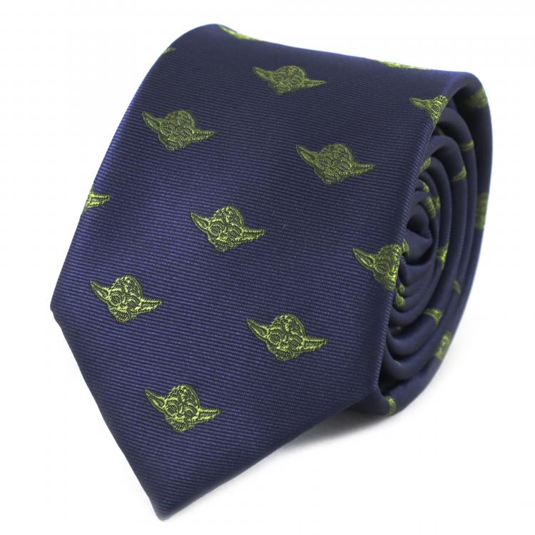 all in one place אביזרי גברים Microfiber Jacquard Master Pattern Navy Necktie Movie Theme Tie Father's Day Birthday Tie