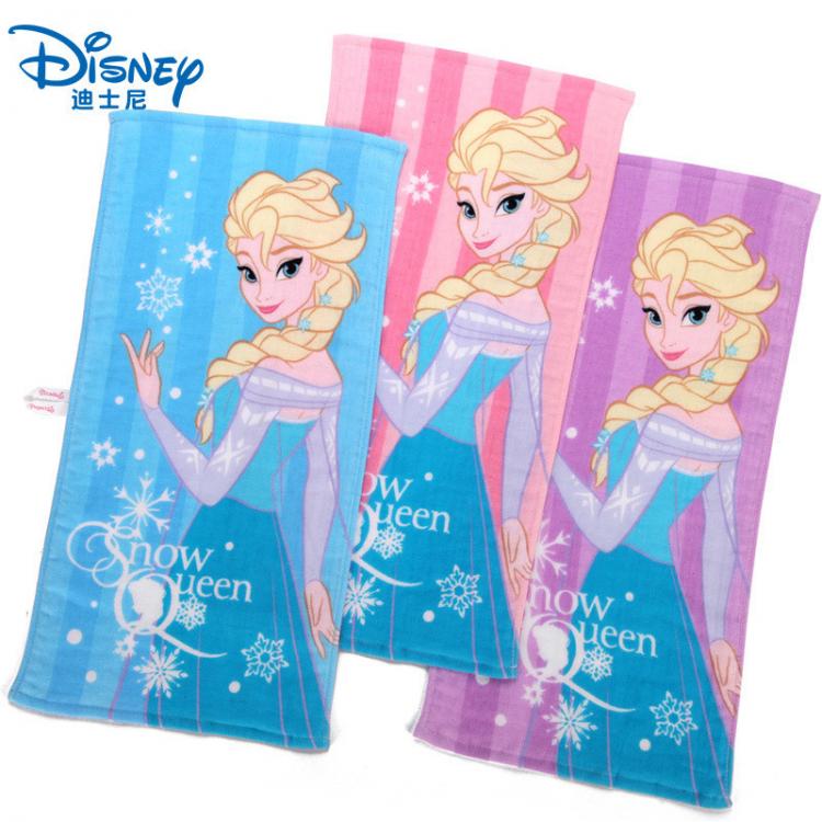 all in one place אביזרי גברים Disney Frozen Elsa Baby Towel Pure Cotton Children Face Towels Soft Handkerchief Bath Towel For Newborns Infants 25*50cm gift