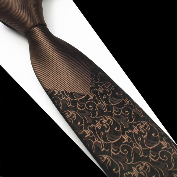 all in one place אביזרי גברים GUSLESON New Skinny Mens Ties Luxury Man Floral Dot Neckties Hombre 6 cm Gravata Slim Tie Classic Business Casual Tie For Men