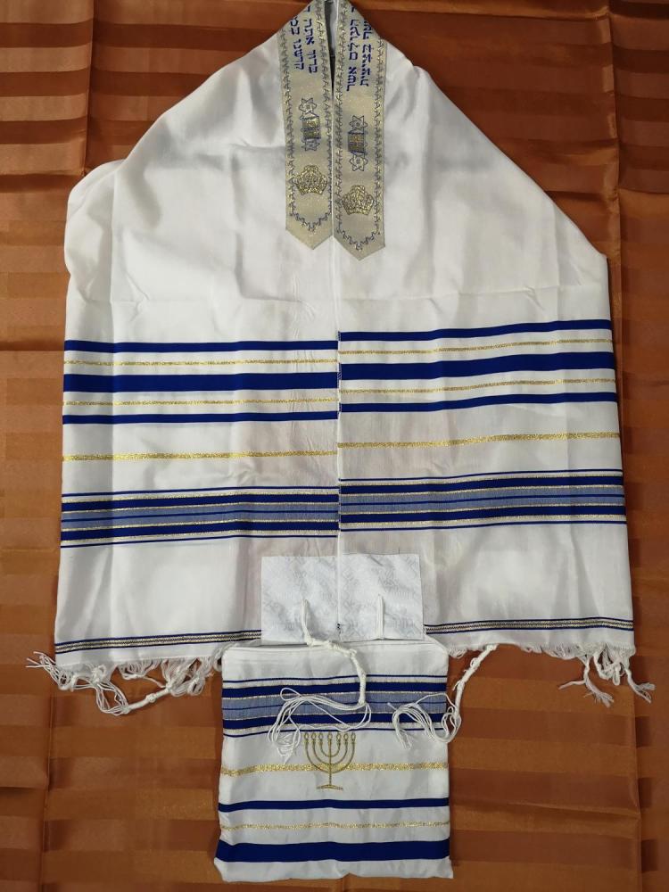 all in one place אביזרי גברים Jewish Tallit Talit Prayer Shawl & Talis Bag
