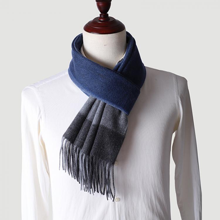 all in one place אביזרי גברים 100% Cashmere Scarf Men Luxury Brand Winter Soft Keep Warm Fashion Scarf Men Long Shawl Wrap Male Stoles Handsome 180 Cm 150g