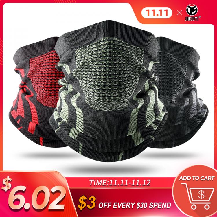 all in one place אביזרי גברים Winter Ring Tube Soft Bandana Mask Neck Gaiter Scarf Skiing Snowboard Windproof Half Face Cover Warmer Scarves  Hood Women Men
