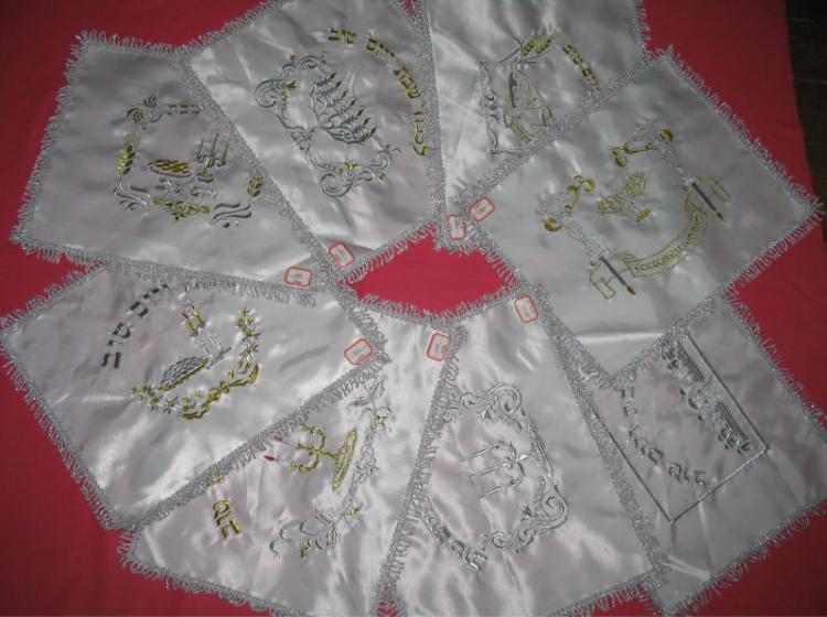 all in one place אביזרי גברים CHALLAH COVERS  FOR SHABBAT UNDER ENQUIRY