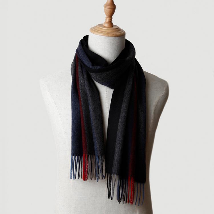 all in one place אביזרי גברים Men Scarf striped plaid pure cashmere scarf cashmere  factory Luxury Brand Warm Thick Soft Long wool shawl Pashmina Inner Mongol