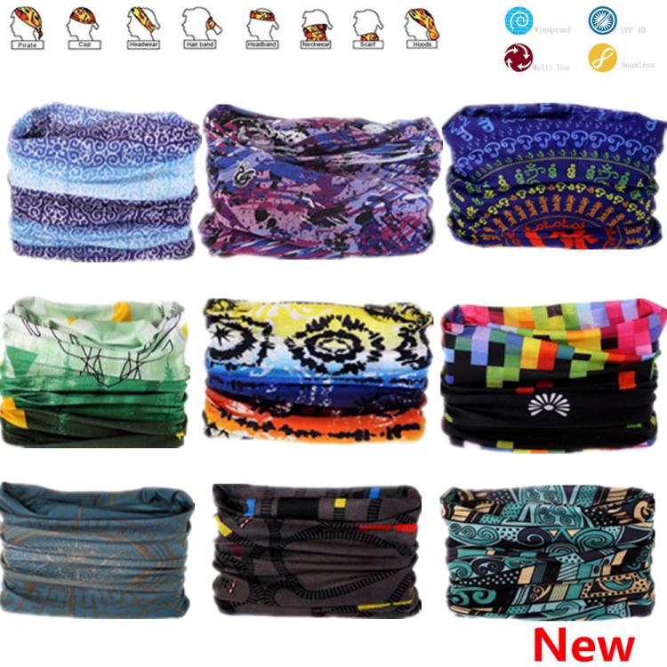 all in one place אביזרי גברים New Pattern hijab Bandana Scarf With Seamless Neck Tubular Shape Standard Tube Face Mask Bicycle Head Ski Headwear