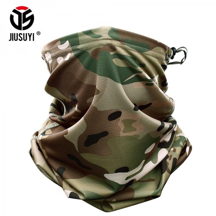 all in one place אביזרי גברים Magic Headband Multicam Camouflage Tactical Neck Warmer Tube Face Cover Bandana Head Military Bicycle Scarf Wristband Pirate Rag