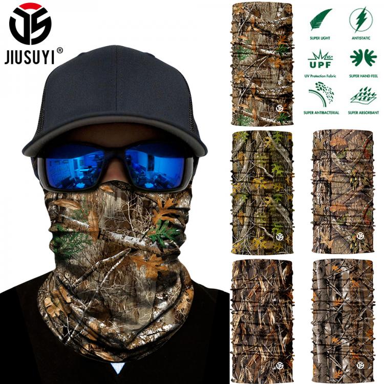all in one place אביזרי גברים 3D Seamless Camouflage Bandana Neck Gaiter Tube Ring Scarves Camo Half Face Cover Scarf Windproof Balaclava Headband Men Women