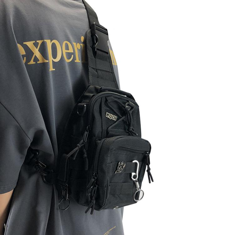 all in one place אביזרי גברים Tactical Men Chest Bags Designer Cool Shoulder Crossbody Bags for Men Hip Hop Streetwear Bag Short Trip Travel Messengers Bag