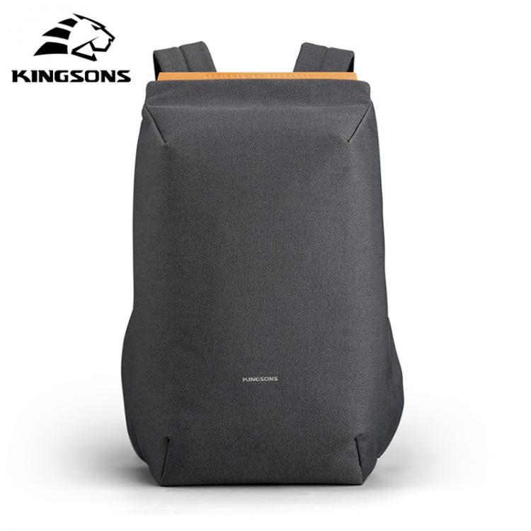 all in one place אביזרי גברים Kingsons 15.6'' new waterproof backpacks USB charging school bag anti-theft men and women backpack for laptop travelling
