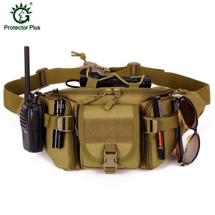 all in one place אביזרי גברים Waterproof Nylon Men Fanny Pack Tactical Military Army Waist Bag Hiking Outdoor Camping Shoulder Bum Belt Bum Sport Chest Bags