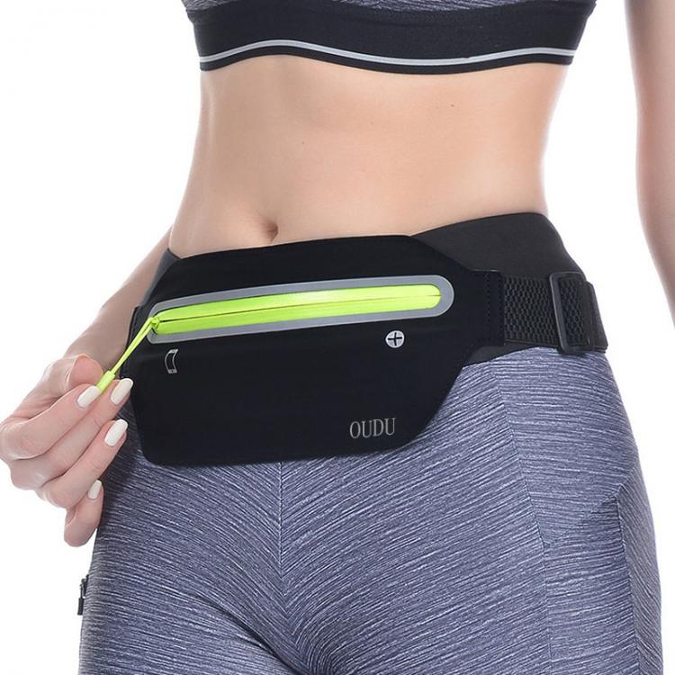 all in one place אביזרי גברים Hidden Waist Bag Sports Phone Men's Belt Bag Ultra-Thin Waterproof Mini Fanny Pack New Hot Women Run Light Waist Pouch