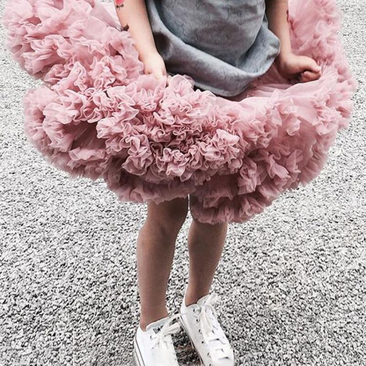 all in one place ילדים ותינוקות New Baby Girls Tutu Skirt Ballerina Pettiskirt Fluffy Children Ballet Skirts For Party Dance Princess Girl Tulle Clothes