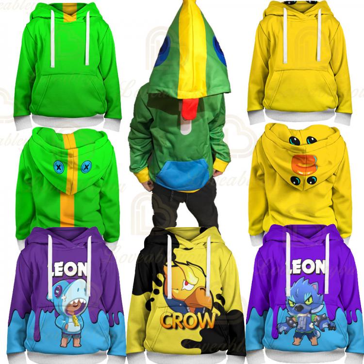 all in one place ילדים ותינוקות Ship in 48 Hours STAR and Crow, Shooter Game 3D Hoodie Sweatshirt Clothing Harajuku Hoodies Kids Leon Tops Men 2021 Boys Girls