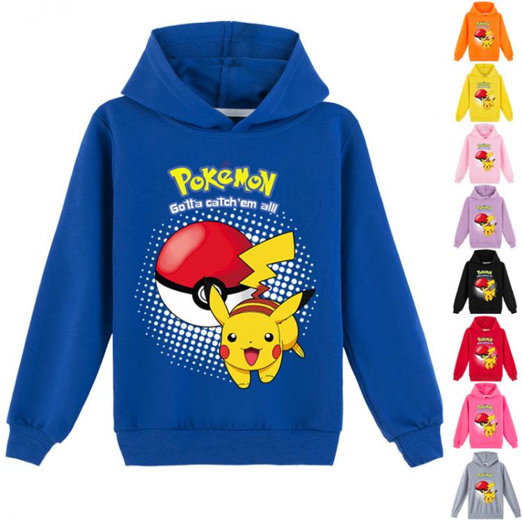 all in one place ילדים ותינוקות 2-16Years Baby Boys Hoodies Pikachu Pokemon Hoodie Kids Spring Clothes Toddler Girls Causal Outwear Cartoon Sweater Tops