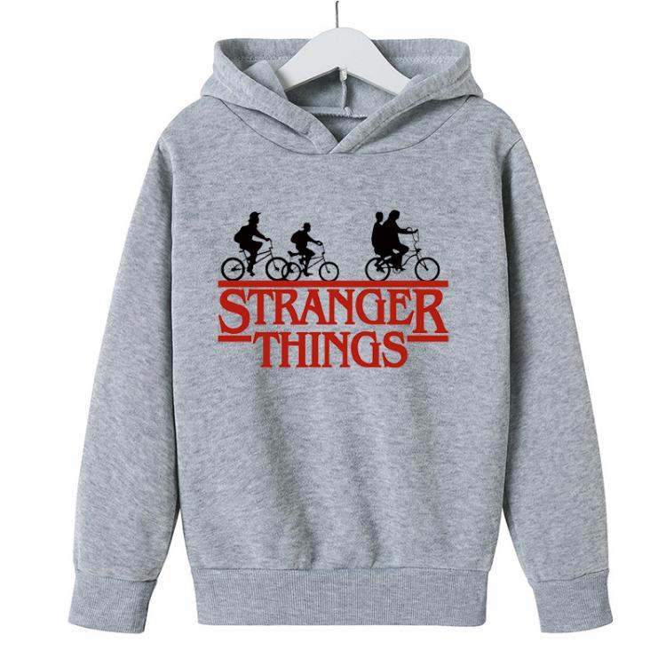 all in one place ילדים ותינוקות High Quality 4 To 14 Yrs Hoodies Stranger Things Cotton 2d Print Spring Boys And Girls Hoodie Children Clothes Many Colours