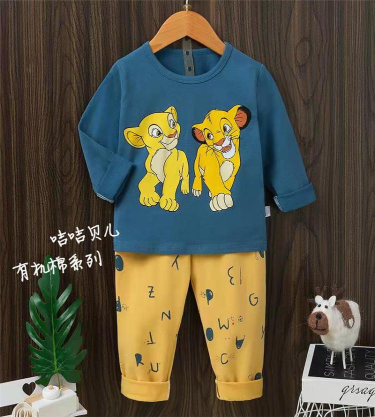 all in one place ילדים ותינוקות Children Cotton Pajamas Set Baby Boy Cartoon Mickey Fall Clothes Kids Cute Minnie Sleepwear Toddler Girls Long Sleeves Outfits