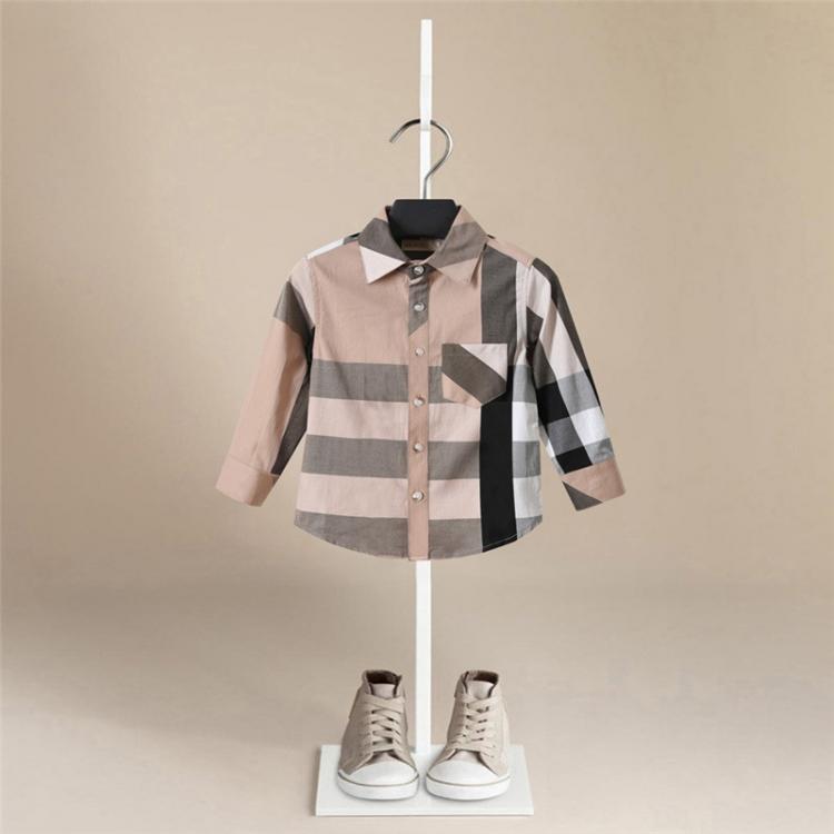 all in one place ילדים ותינוקות Fashion Brand Baby Clothes Autumn Top Baby Boy Shirt  Long Sleeve Plaid Shirts  Girl Cotton Blouse Baby Shirts Kids Clothing