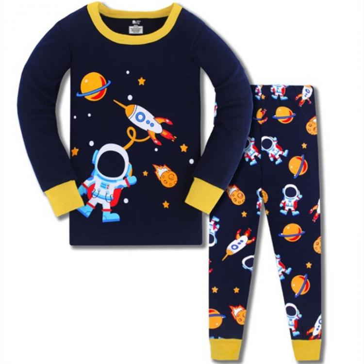 all in one place ילדים ותינוקות Kids Boy Girls Clothing Pajamas Set 100% Cotton Children Sleepwear 2 Pieces Cartoon Tops +Pants Toddler Kid Clothes Pyjamas