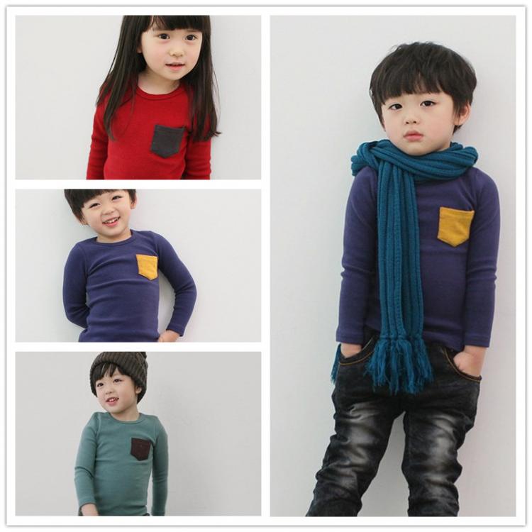 all in one place ילדים ותינוקות 2021 Spring Autumn Boys Girls Cartoon Print T-shirt Baby Kids Long Sleeve Animal Tops Children's Cotton T Shirt for Boys Girl