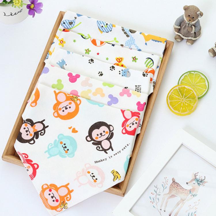 all in one place ילדים ותינוקות 8PCS/Lot Baby Bibs Bandana Cotton Burp Cloths Newborn Infant Toddler Girl Boy Bib Scarf with Button Colorful Fashion Patterns