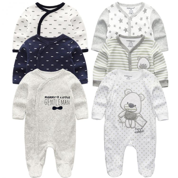 all in one place ילדים ותינוקות Newborn Baby winter clothes 2/3pcs baby boys girls rompers long Sleeve clothing roupas infantis menino Overalls Costumes