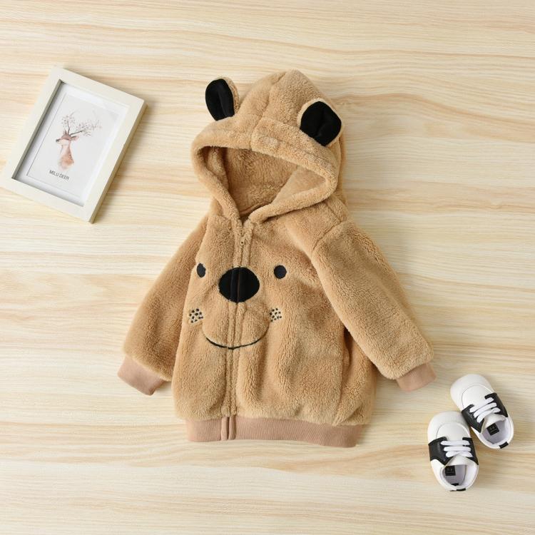 all in one place ילדים ותינוקות Baby Jackets Warm Spring/Autumn Coat For Newborns Cute Cartoon Bear Hoodie Thicken Top Clothes 0-2Y Boy/Girl Jacket Milamiya