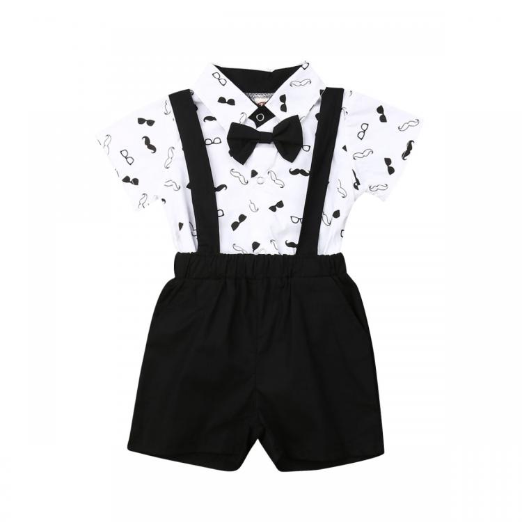 all in one place ילדים ותינוקות Newborn Toddler Baby's Clothes Boys Suits Formal Fantasy Child Suit Bow Dress Shirts Bodysuit Overall Children's Clothin