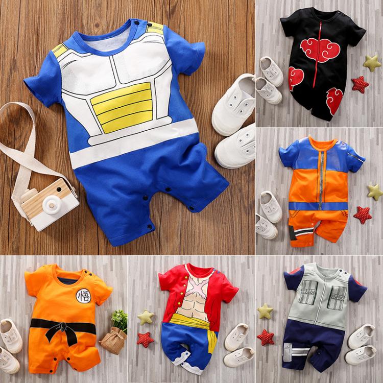 all in one place ילדים ותינוקות Anime Costume Newborn Baby Boy Clothes Cotton New Born Clothing Infant Romper Onesie Jumpsuits Pajamas Outfit Babygrow Overalls