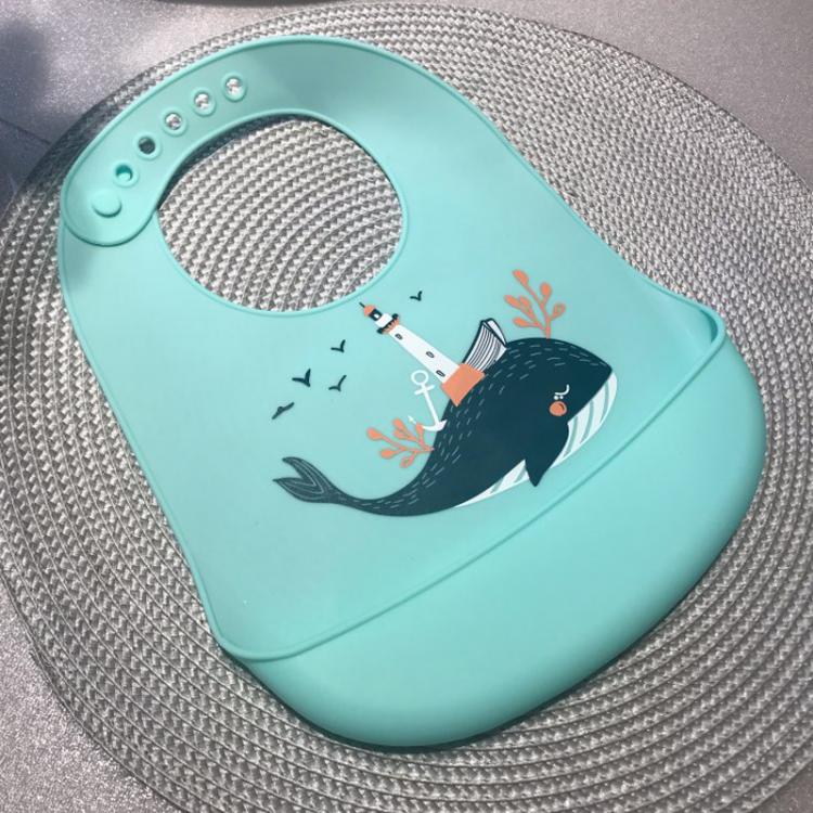 all in one place ילדים ותינוקות Baby Bibs Waterproof Silicone Feeding Saliva Towel Newborn Cartoon Aprons Toddle Boys Girls Adjustable Different Styles of Bibs