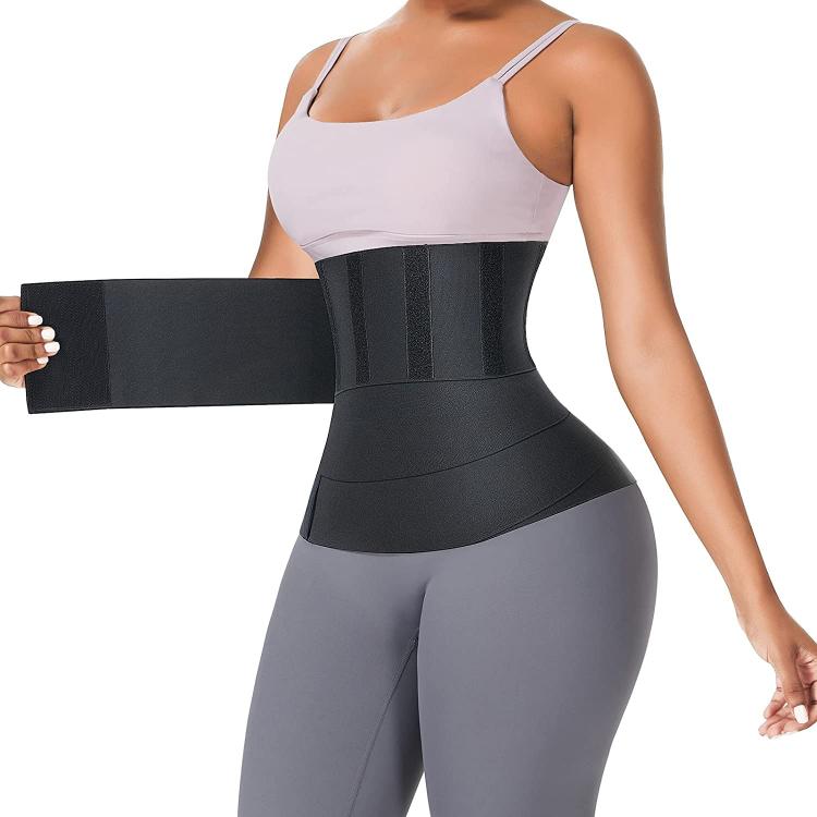 all in one place בגדי נשים FeelinGirl Waist Trainer for Women Sauna Trimmer Belt Tummy Wrap Plus Size