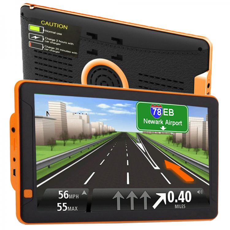 all in one place אלקטרוניקה 9 inch truck GPS Navigator ultra bright screen with  newest EU map